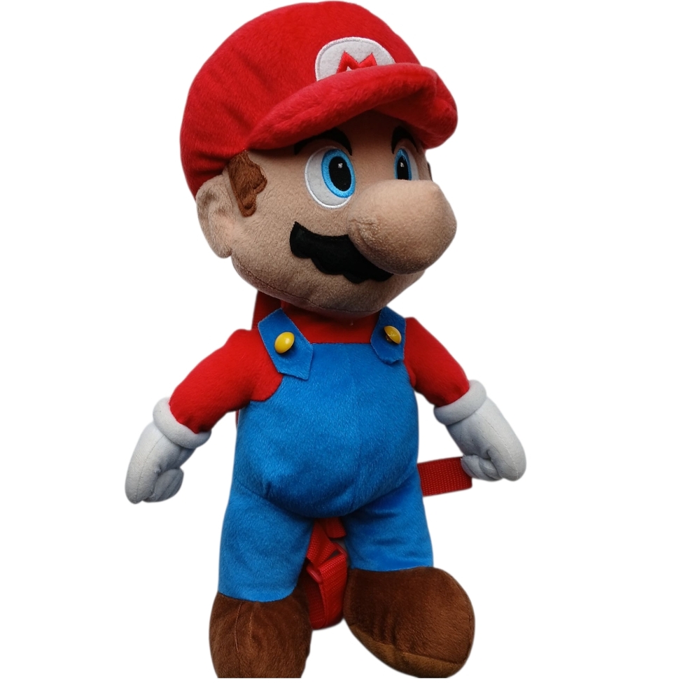 Nintendo Mario Plush Backpack Offical